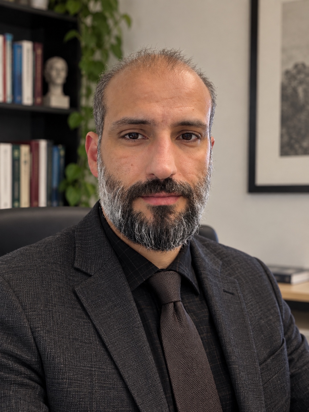 Portrait of Dr Ehsan Goli